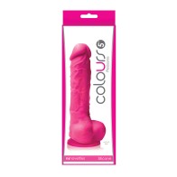 Colours Pleasures 5 Dildo with Suction Cup