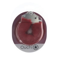 Shots Ouch Heavy-duty Fluffy Handcuffs Burgundy