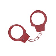 Classic Red Metal Handcuffs by Shots Ouch!