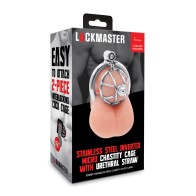 Lockmaster Stainless Steel Inverted Chastity Cage