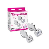 Gemsations Metal Butt Plug Training Set