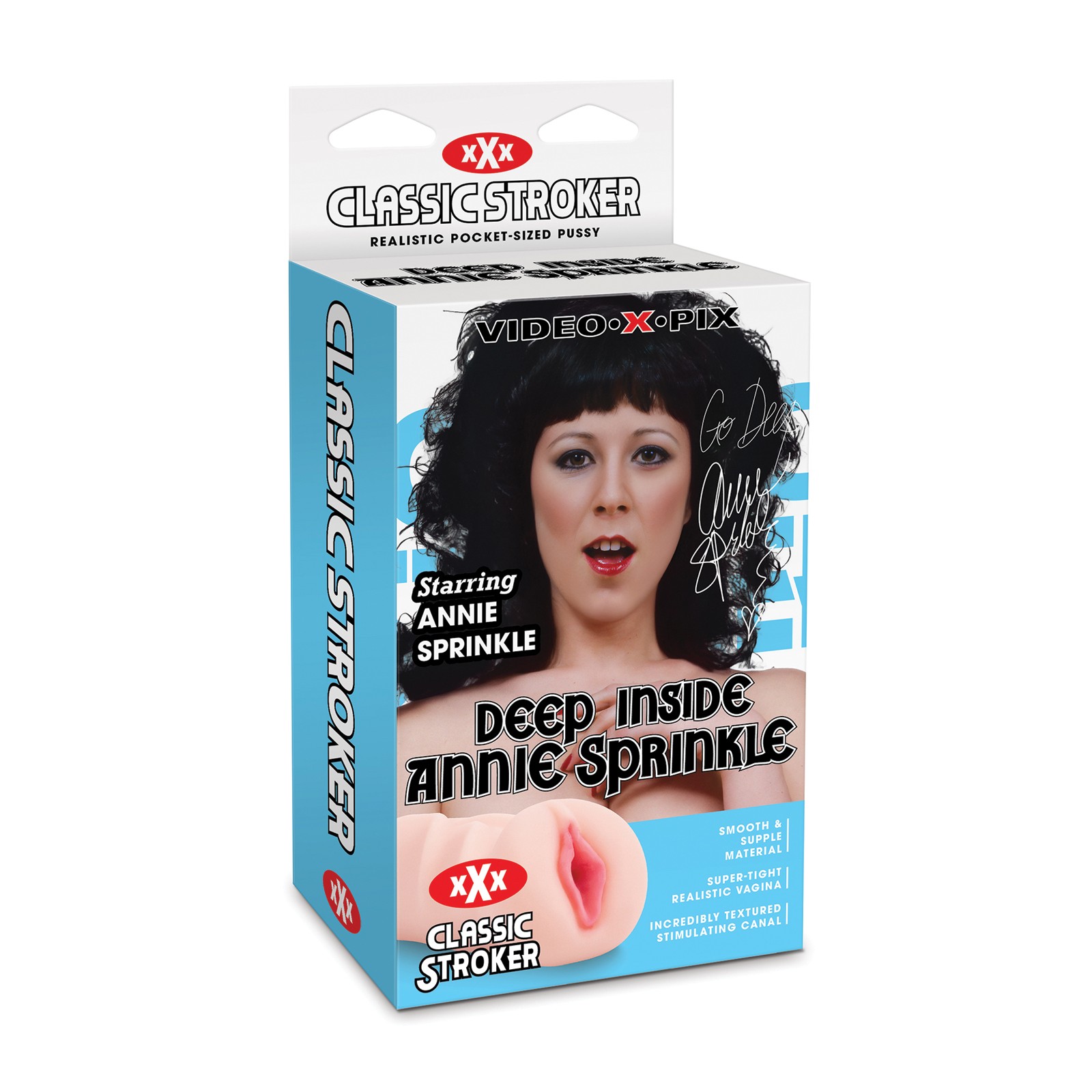 Annie Sprinkle Classic Stroker for Realistic Pleasure