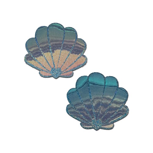 Pastease Opalescent Mermaid Shells Seafoam Blue O/S