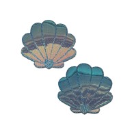 Pastease Opalescent Mermaid Shells Seafoam Blue O/S