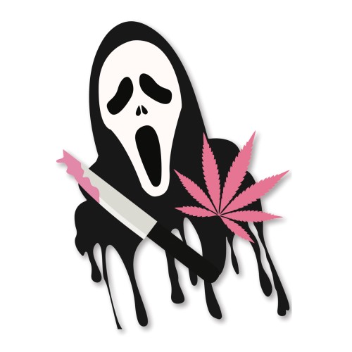 Halloween GhostFace Sticker Pack - Spooky Decor