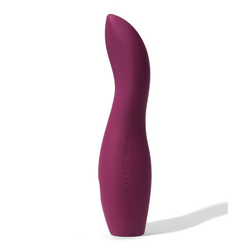 Dame Dip 2.0 Versatile Vibe in Plum for Ultimate Pleasure