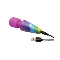 Bang Rainbow Mini Wand Vibrator