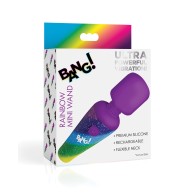 Bang Rainbow Mini Wand Vibrator