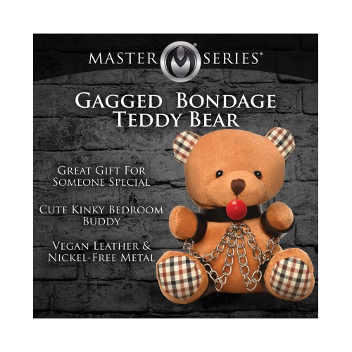 Master Series Gagged Teddy Bear Plush