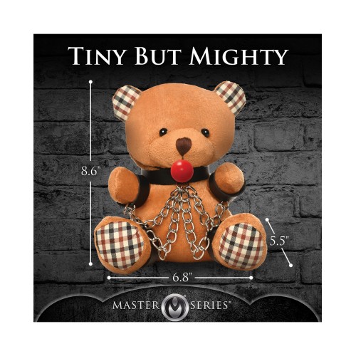 Master Series Gagged Teddy Bear Plush