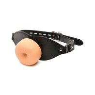 Master Series Ass Face Mouth Gag Light/Black