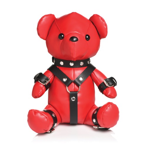 Master Series Red Gimp Bear - Edgy Charm