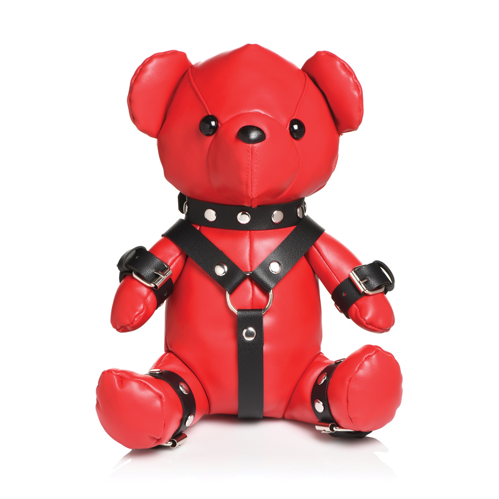 Master Series Red Gimp Bear - Edgy Charm