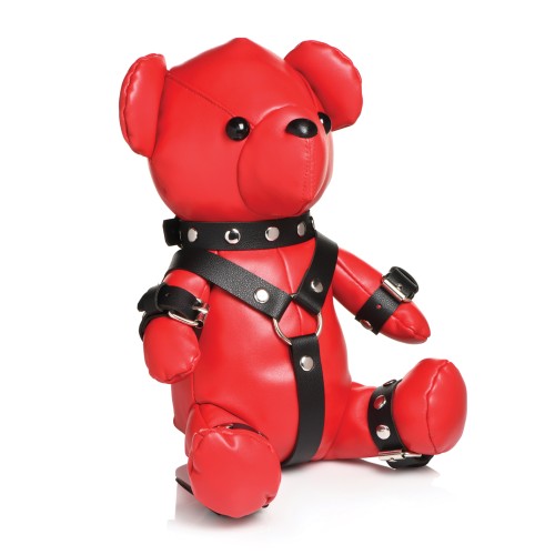 Master Series Red Gimp Bear - Edgy Charm