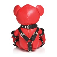 Master Series Red Gimp Bear - Edgy Charm