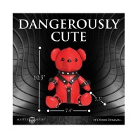 Master Series Red Gimp Bear - Edgy Charm