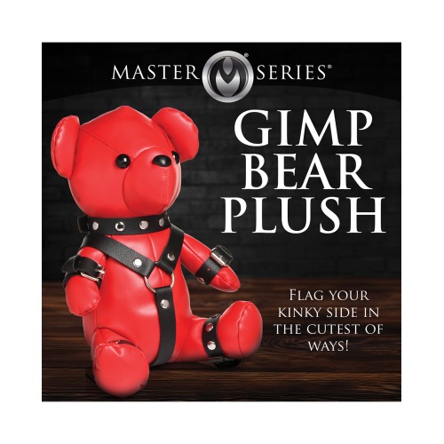 Master Series Red Gimp Bear - Edgy Charm