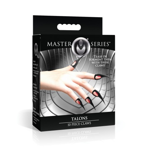 Master Series Talons Sensation Play Rings Set Black