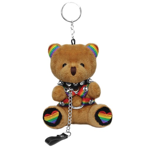 Master Series Pride Bear Keychain for Support