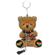 Master Series Pride Bear Keychain for Support