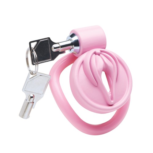 Master Series Pussification Vulva Locking Chastity Cage