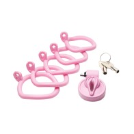 Master Series Pussification Vulva Locking Chastity Cage