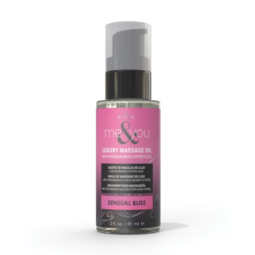 Aceite de Masaje Sensuva Me & You - 2 oz Placer Sensorial