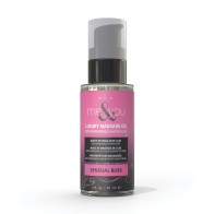 Aceite de Masaje Sensuva Me & You - 2 oz Placer Sensorial