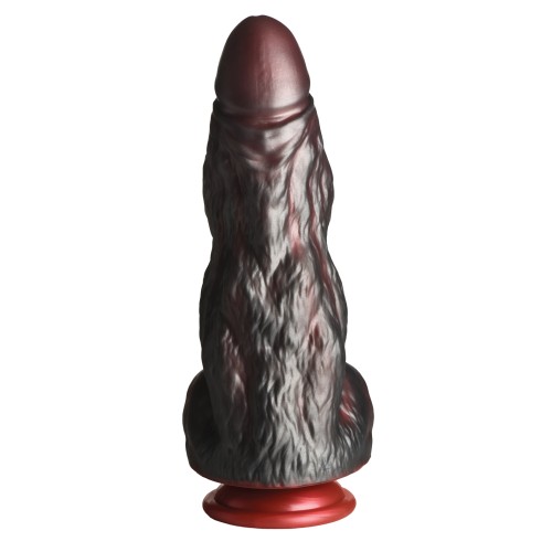 Creature Cocks King Kong Silicone Dildo Red Gray