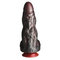 Creature Cocks King Kong Silicone Dildo Red Gray