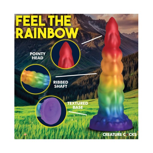 Creature Cocks Rainbow Unicorn dildo