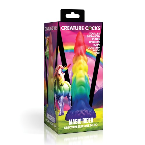 Creature Cocks Rainbow Unicorn dildo