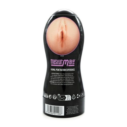 Masturmate Realistic Vagina Stroker - Cream