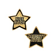 Neva Nude Nice Naughty Glitter Pasties