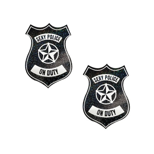 Neva Nude Sexy Police Badge Pasties - Daring Style