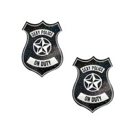 Neva Nude Sexy Police Badge Pasties - Daring Style