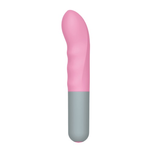 Vibrador G-Spot Betterfinger Rock Candy Rosa Gris