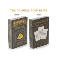 52 Deuces Bathroom Humor Playing Cards