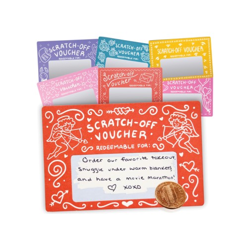 Date Night Scratch Off Vouchers