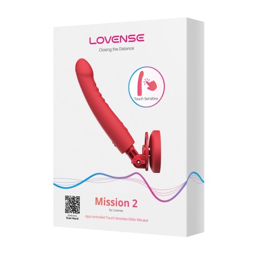 Lovense Mission 2 Touch-Sensitive Tech - Red