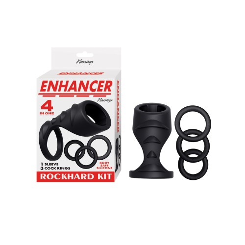 Kit Enhancer Rockhard 4 en 1 para Mejor Rendimiento