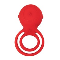 Cockpower Ultimate Vibrating Cock Ring Red