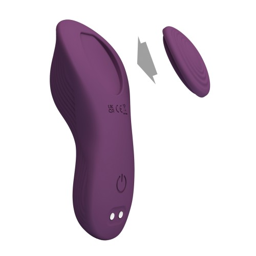 Vibrador Panty Controlado por App Pretty Love Mane Púrpura