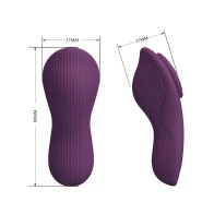 Vibrador Panty Controlado por App Pretty Love Mane Púrpura