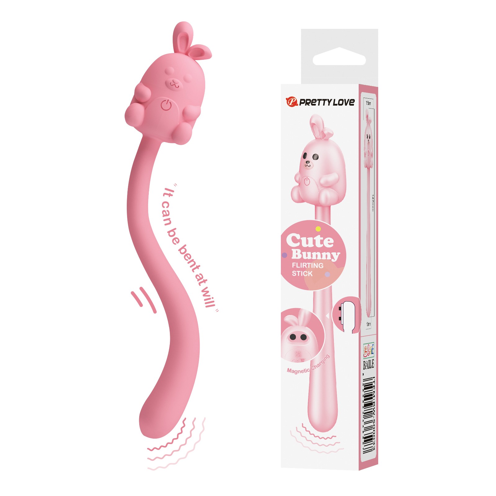 Pretty Love Cute Bunny - Vibrador Rosa