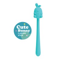 Pretty Love Cute Bunny Flirting Stick Turquoise