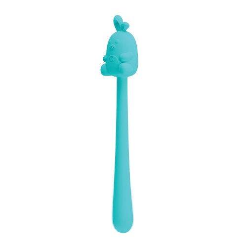 Pretty Love Cute Bunny Flirting Stick Turquoise