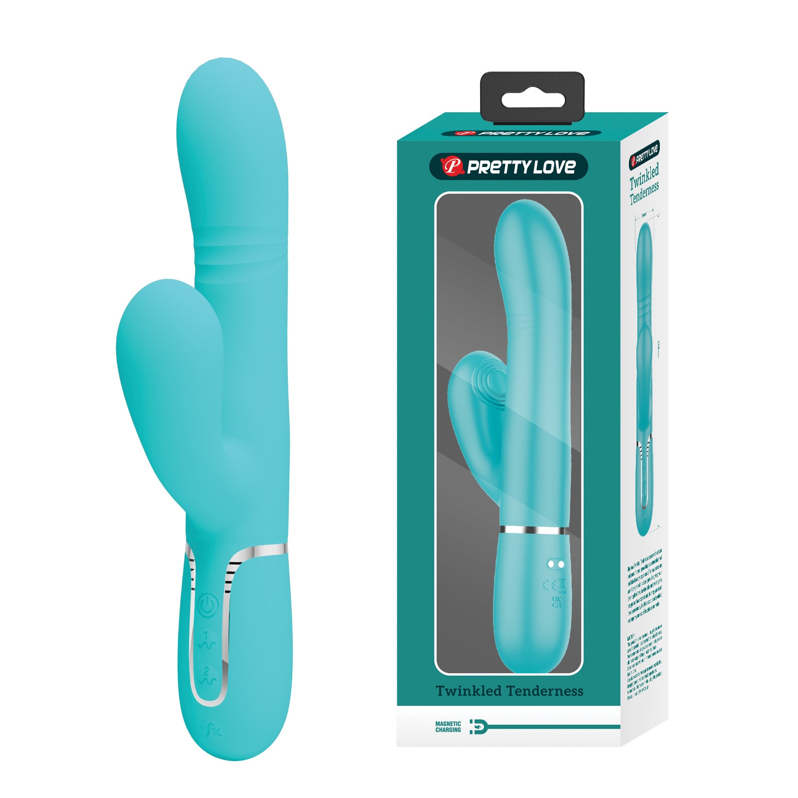 Vibrador Conejo Pretty Love Mariana 4 en 1