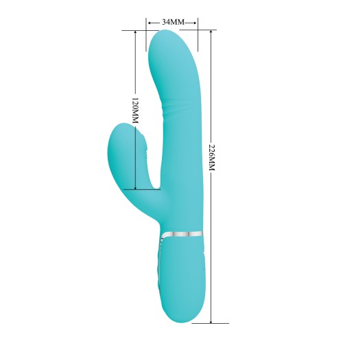 Vibrador Conejo Pretty Love Mariana 4 en 1