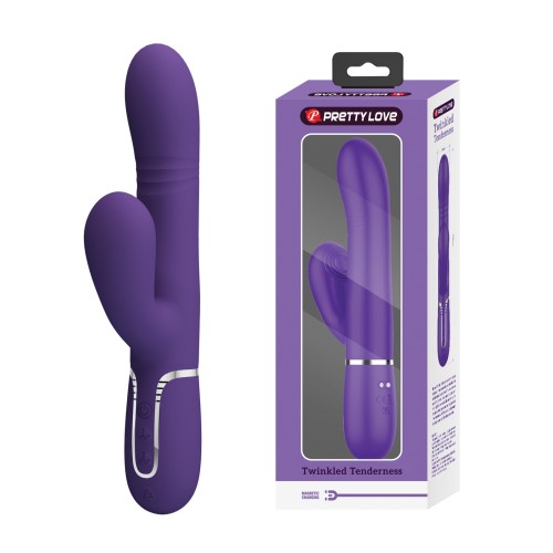 Pretty Love Mariana 4-in-1 Rabbit Vibrator - Purple